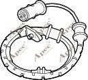 WIR5124 Indicator uzura, placute frana APEC braking 