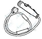 WIR5139 Indicator uzura, placute frana APEC braking 