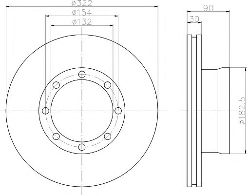 Disc frana