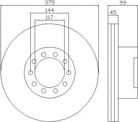 Disc frana