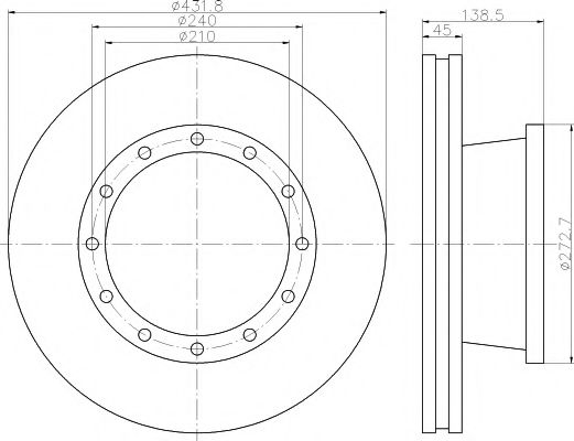 Disc frana
