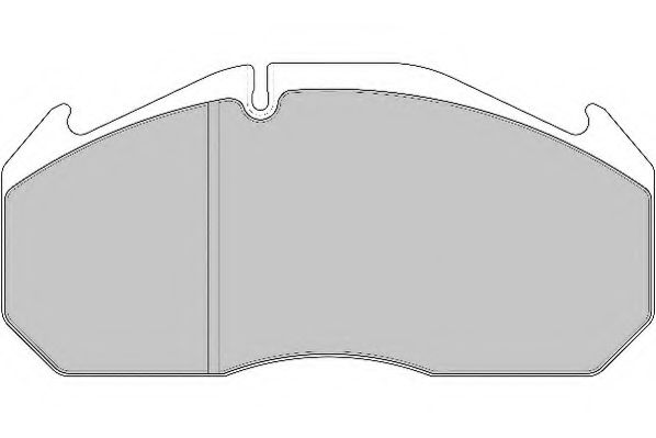 set placute frana,frana disc 2