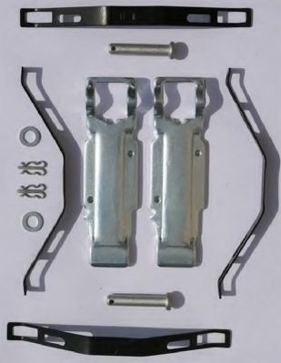 set placute frana,frana disc 3