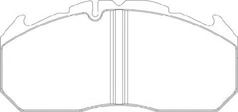 set placute frana,frana disc 2