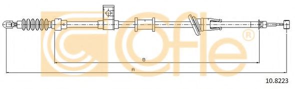 Cablu, frana de parcare