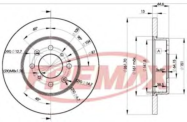 Disc frana