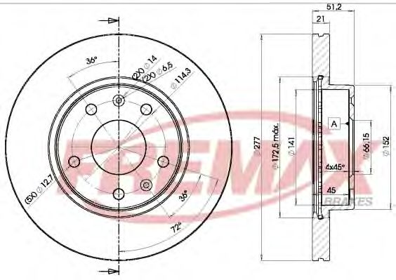 Disc frana
