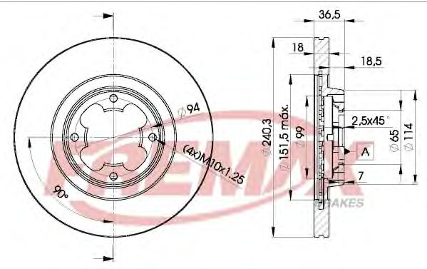 Disc frana