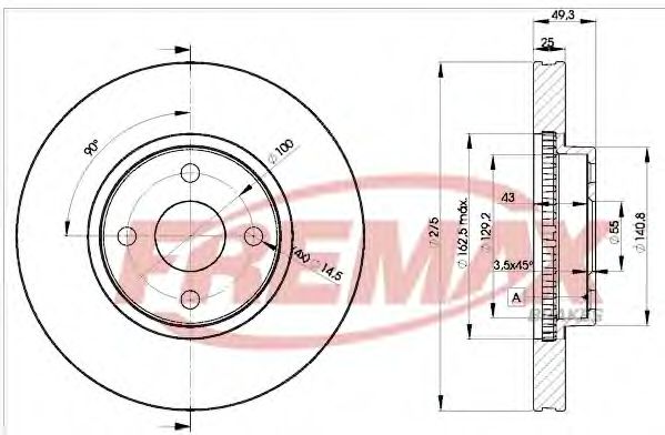 Disc frana