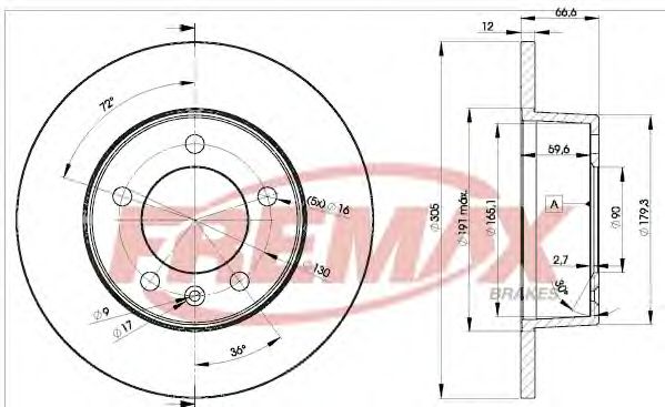 Disc frana