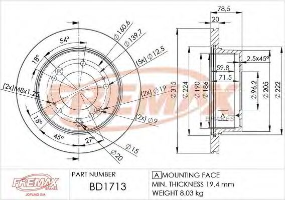 Disc frana
