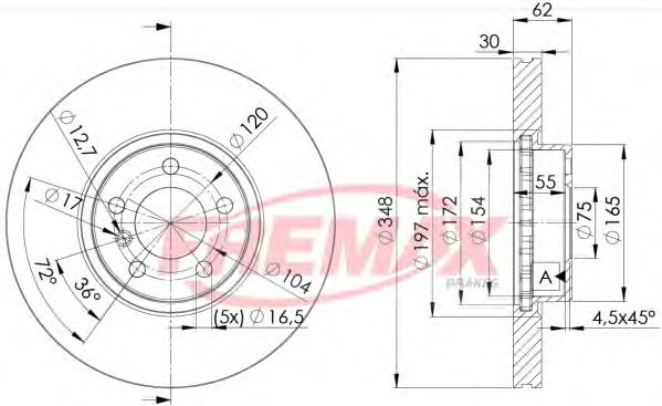 Disc frana