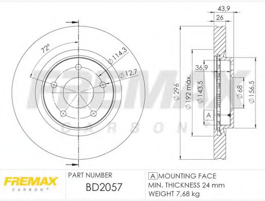 Disc frana