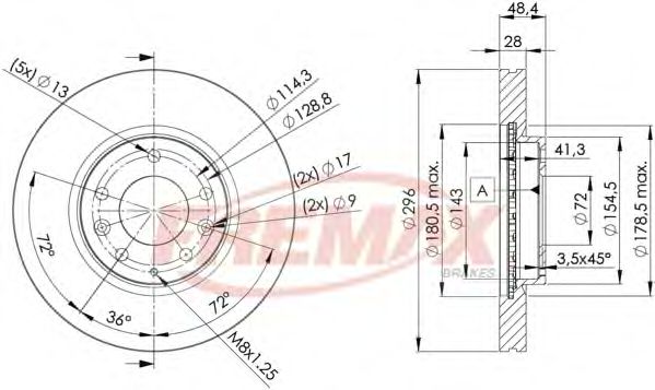 Disc frana