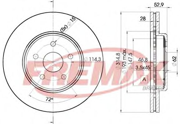 Disc frana
