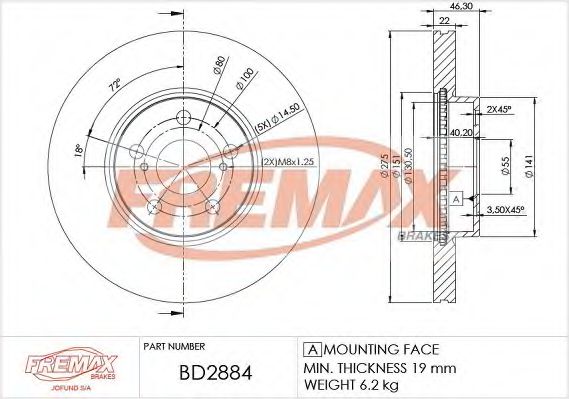 Disc frana