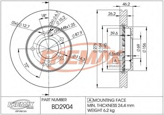 Disc frana