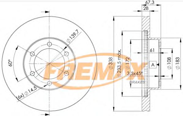 Disc frana