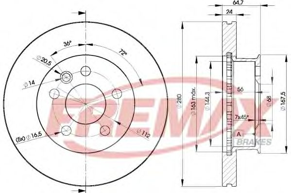 Disc frana