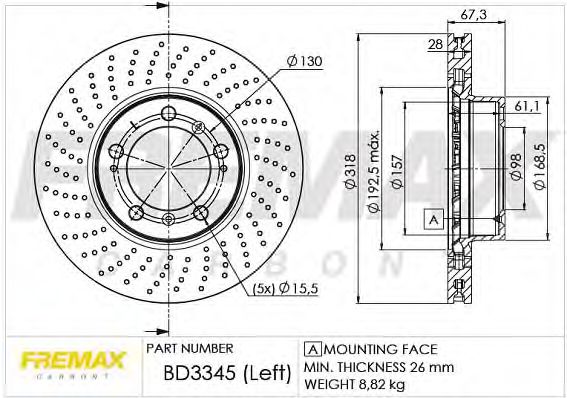 Disc frana