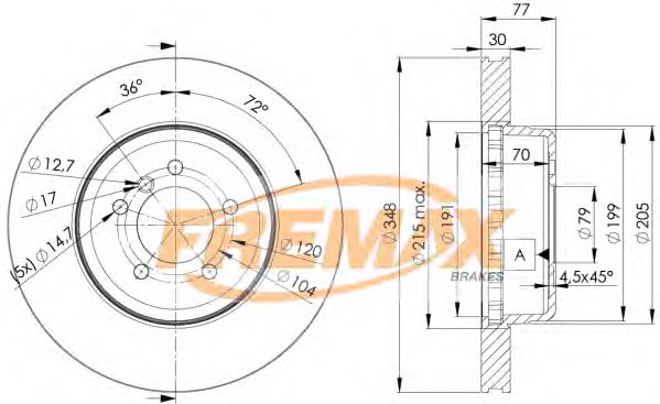 Disc frana