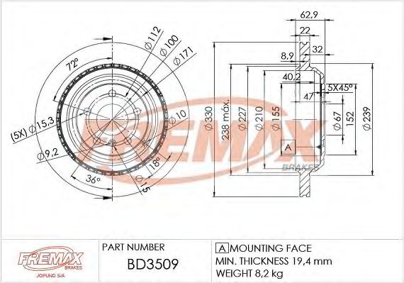 Disc frana