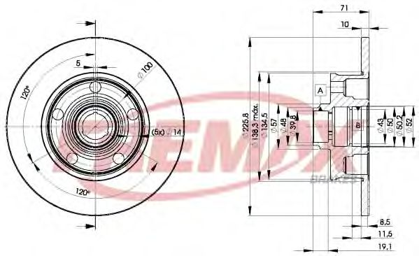 Disc frana