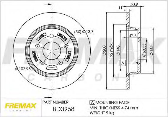 Disc frana