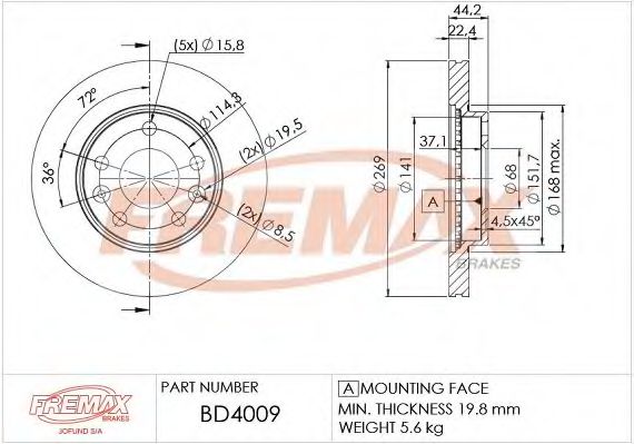 Disc frana