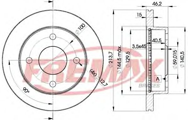 Disc frana