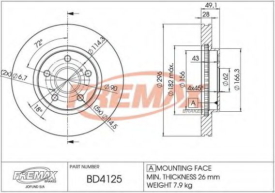 Disc frana