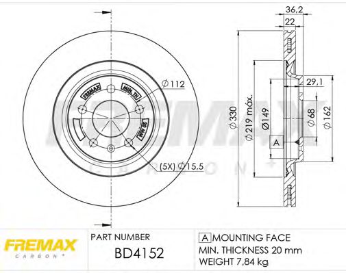 Disc frana