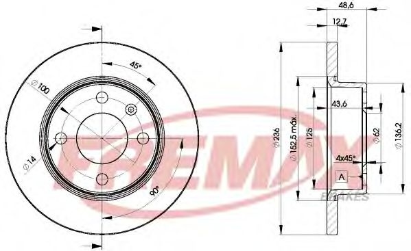 Disc frana
