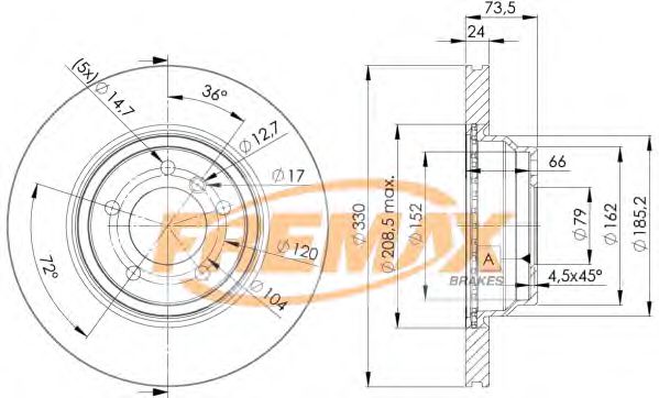Disc frana