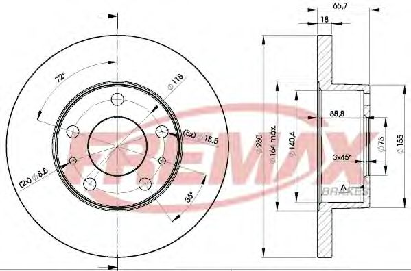 Disc frana