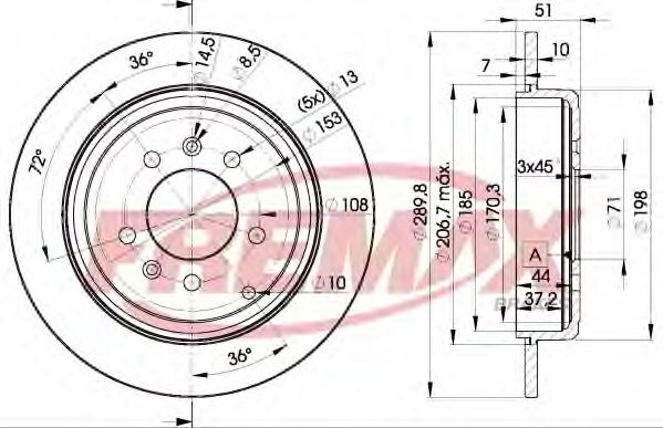 Disc frana