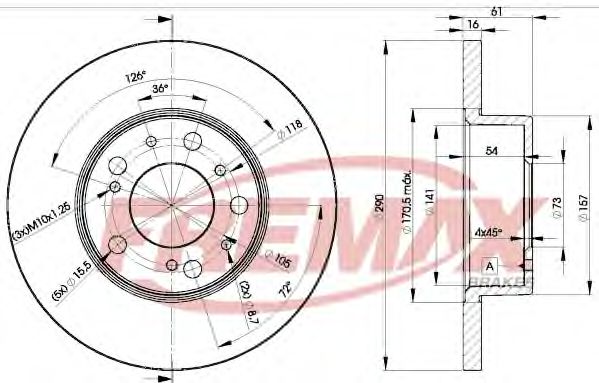 Disc frana