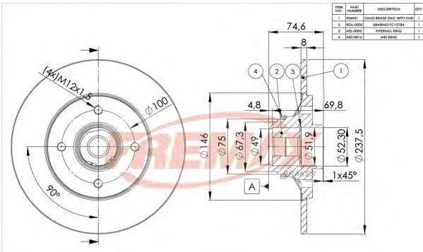 Disc frana 2