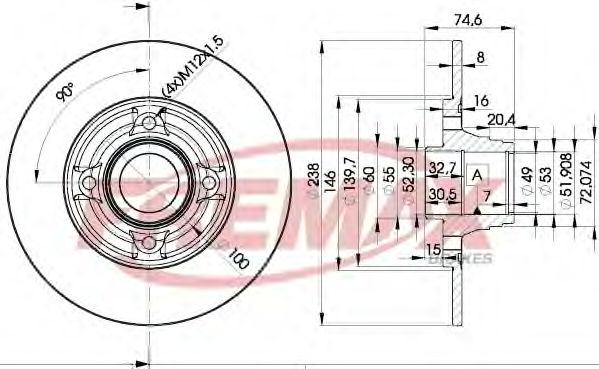 Disc frana
