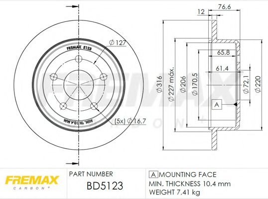 Disc frana