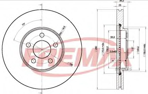 Disc frana