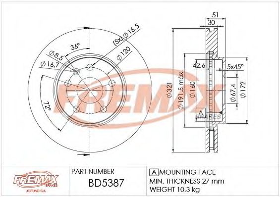 Disc frana