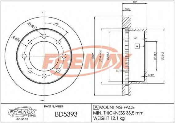 Disc frana