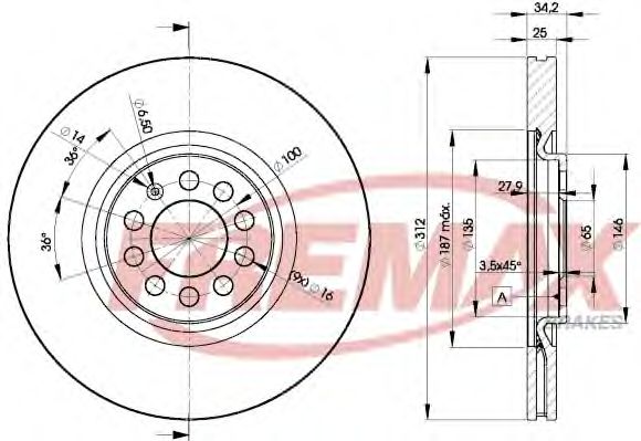 Disc frana