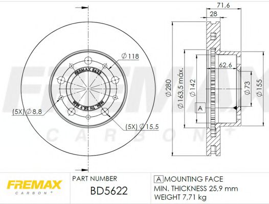 Disc frana