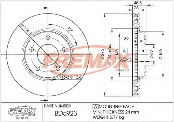 Disc frana