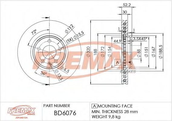 Disc frana