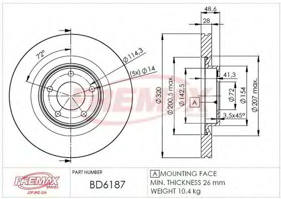 Disc frana