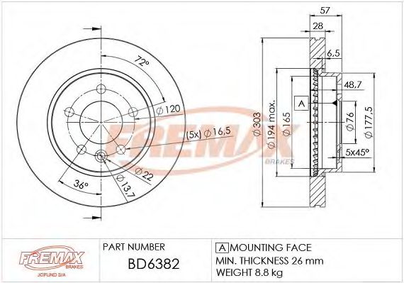Disc frana