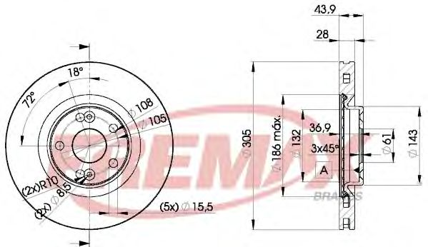 Disc frana